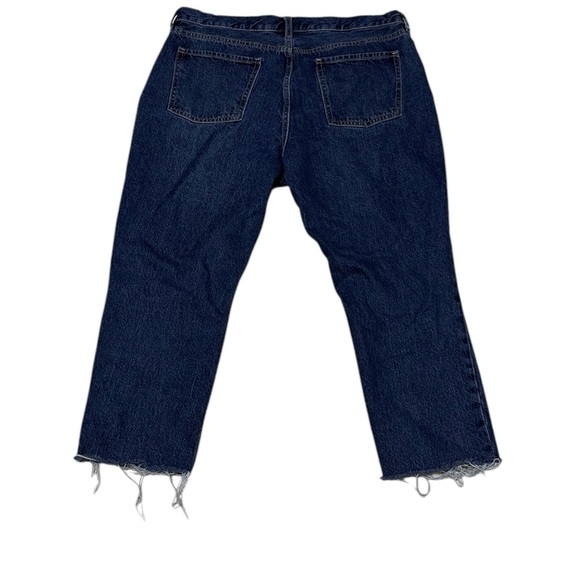 Old Navy High Rise Slouchy Straight
Distressed Jeans Size 16 - Picture 2 of 6